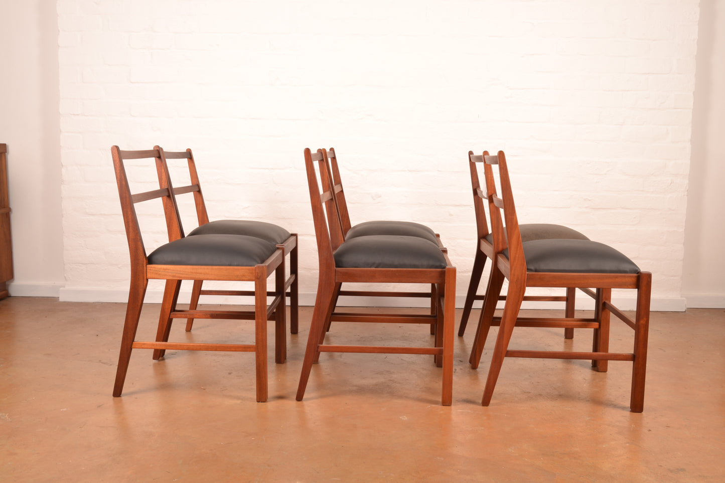 Set of 6 x Mid Century Modern Dining Chairs