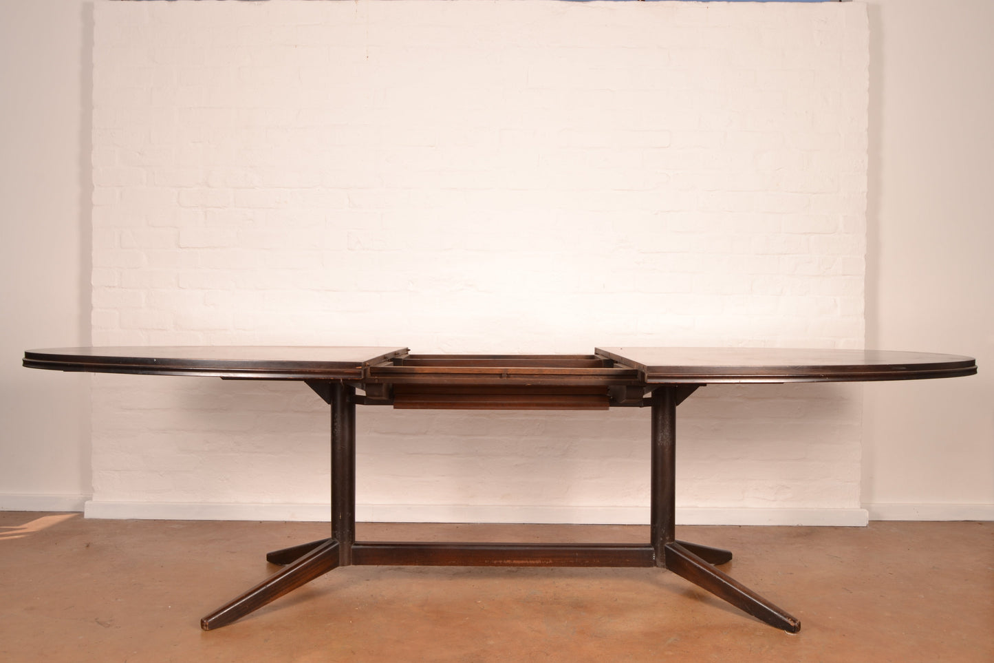 6-8 Seater Mid Century Modern Extendable Dining Set by John Tabraham for DS Vorster & Co