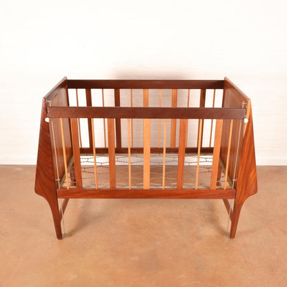 Mid Century Modern Baby Cot