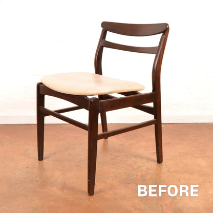 Set of 8 x MCM Dining Chairs by DS Vorster & Co