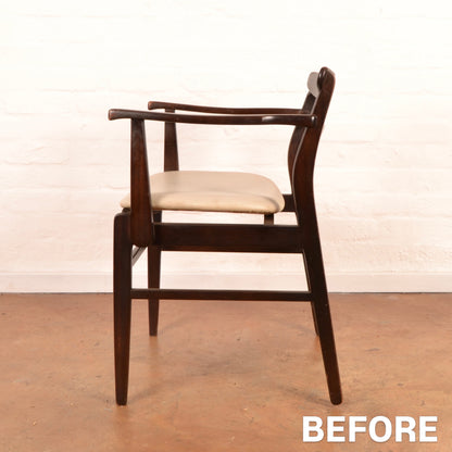 Set of 8 x MCM Dining Chairs by DS Vorster & Co