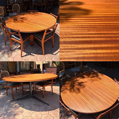 Mid Century Modern 6-Seater Dining Table